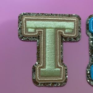 T letter patch